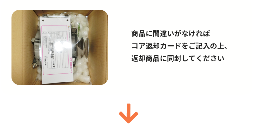 iɊԈႢȂ΃RAԋpJ[hL̏AԋpiɓĂ