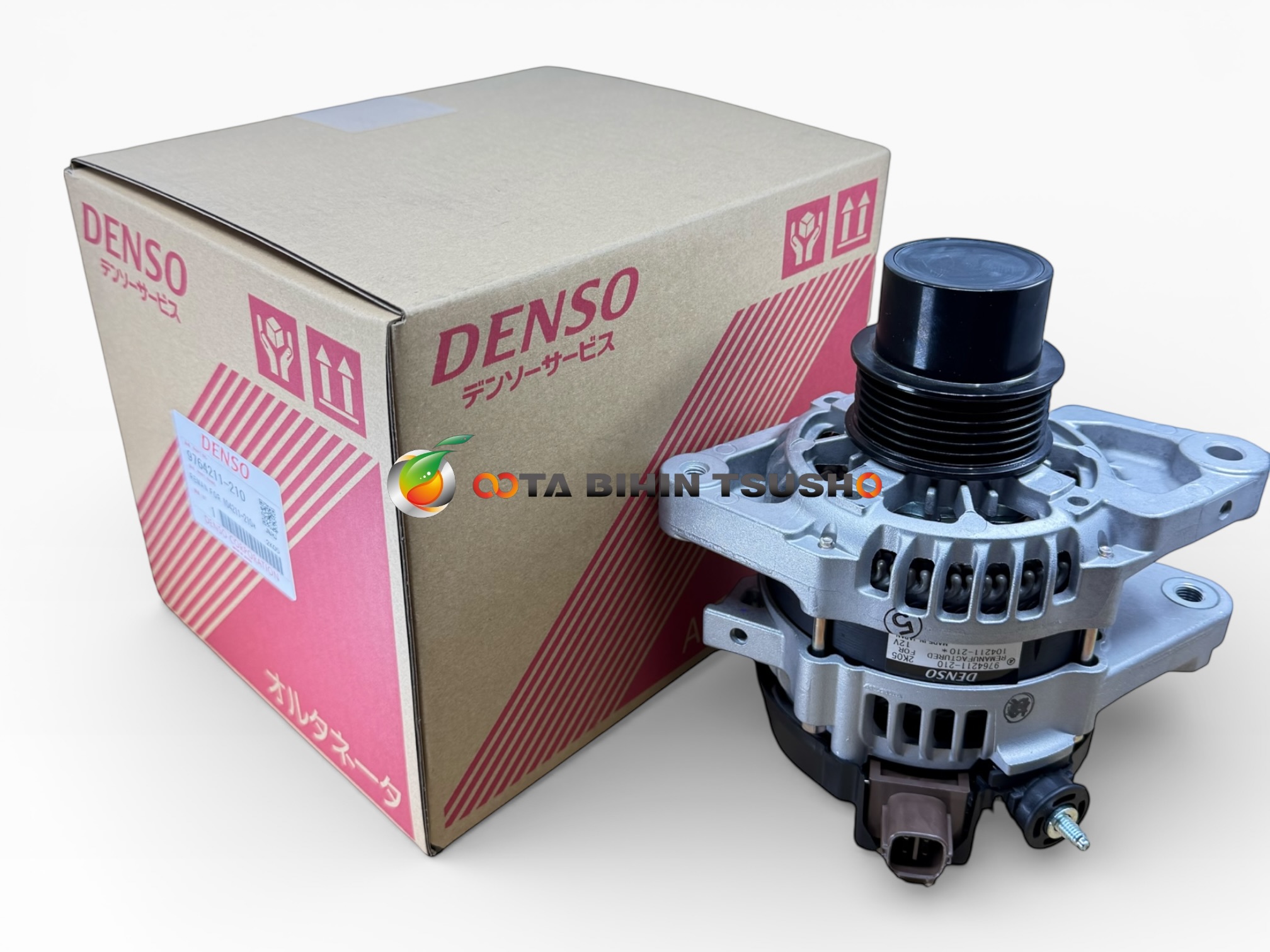 �_�C�n�c �g���^ �X�o�� �^���N ���[�~�[ �g�[�� �p�b�\ �u�[�� �W���X�e�B M900A M900S M700A KGC30 1KR-FE �I���^�l�[�^�[ 27060-B1150 104211-2101 104211-2100 12V 80A DENSO�������r���g�i