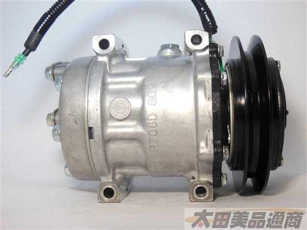 コマツさん専用 コマツ 建設機械用 コンプレッサークラッチ付/SD7H13-7351